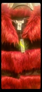 Red Fur Winter Jacket